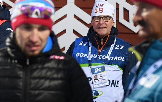 Биатлон. Чемпионат мира. Мужчины. Спринт