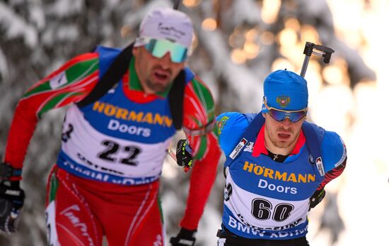 Биатлон. Чемпионат мира. Мужчины. Спринт