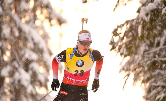 Биатлон. Чемпионат мира. Мужчины. Спринт