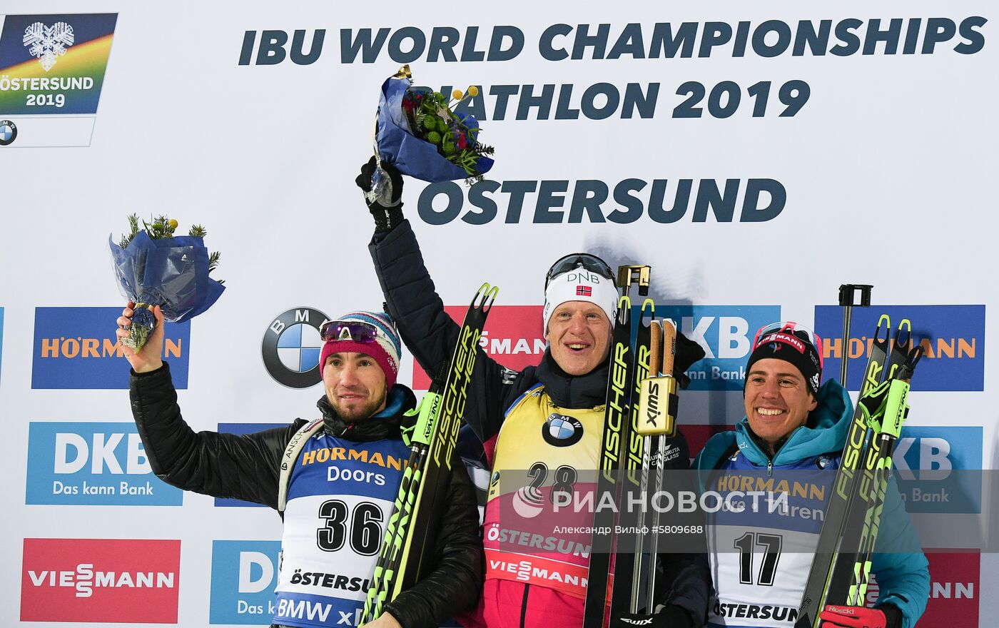 Биатлон. Чемпионат мира. Мужчины. Спринт