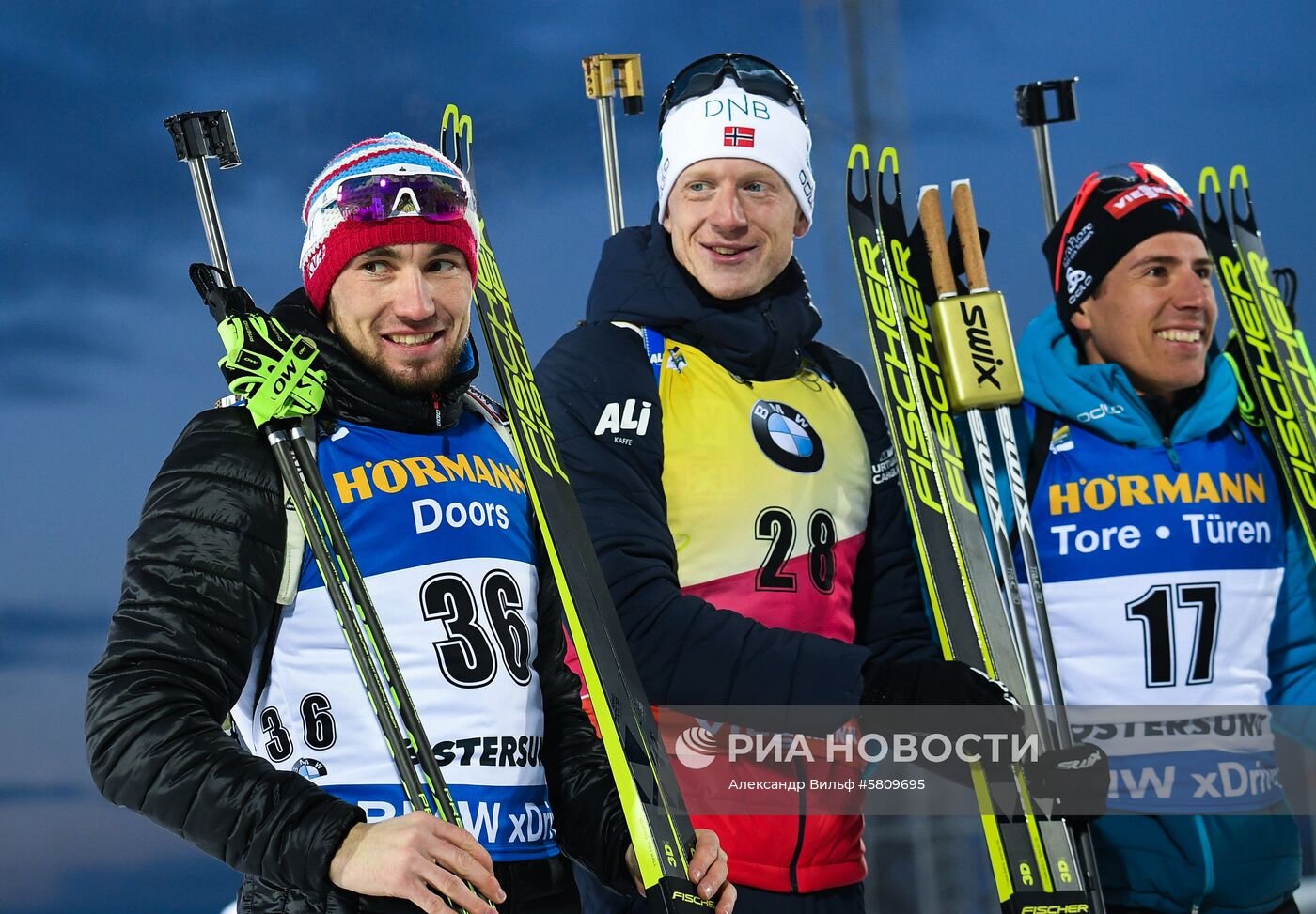 Биатлон. Чемпионат мира. Мужчины. Спринт