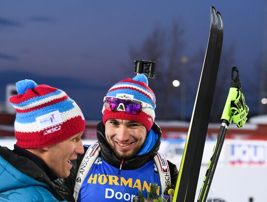 Биатлон. Чемпионат мира. Мужчины. Спринт