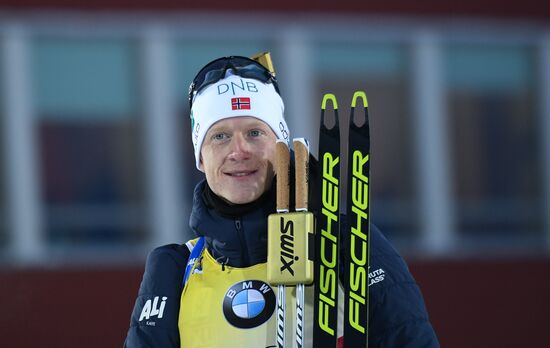 Биатлон. Чемпионат мира. Мужчины. Спринт