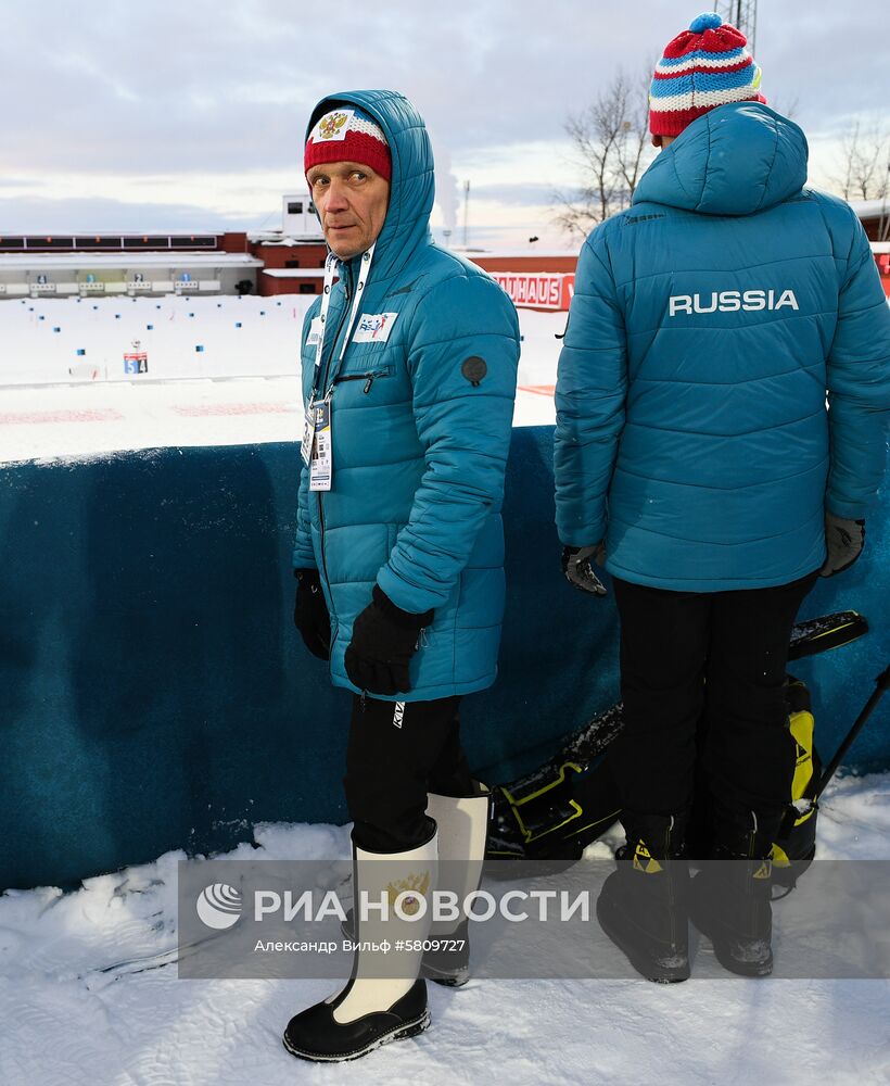 Биатлон. Чемпионат мира. Мужчины. Спринт