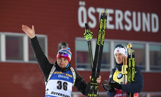 Биатлон. Чемпионат мира. Мужчины. Спринт