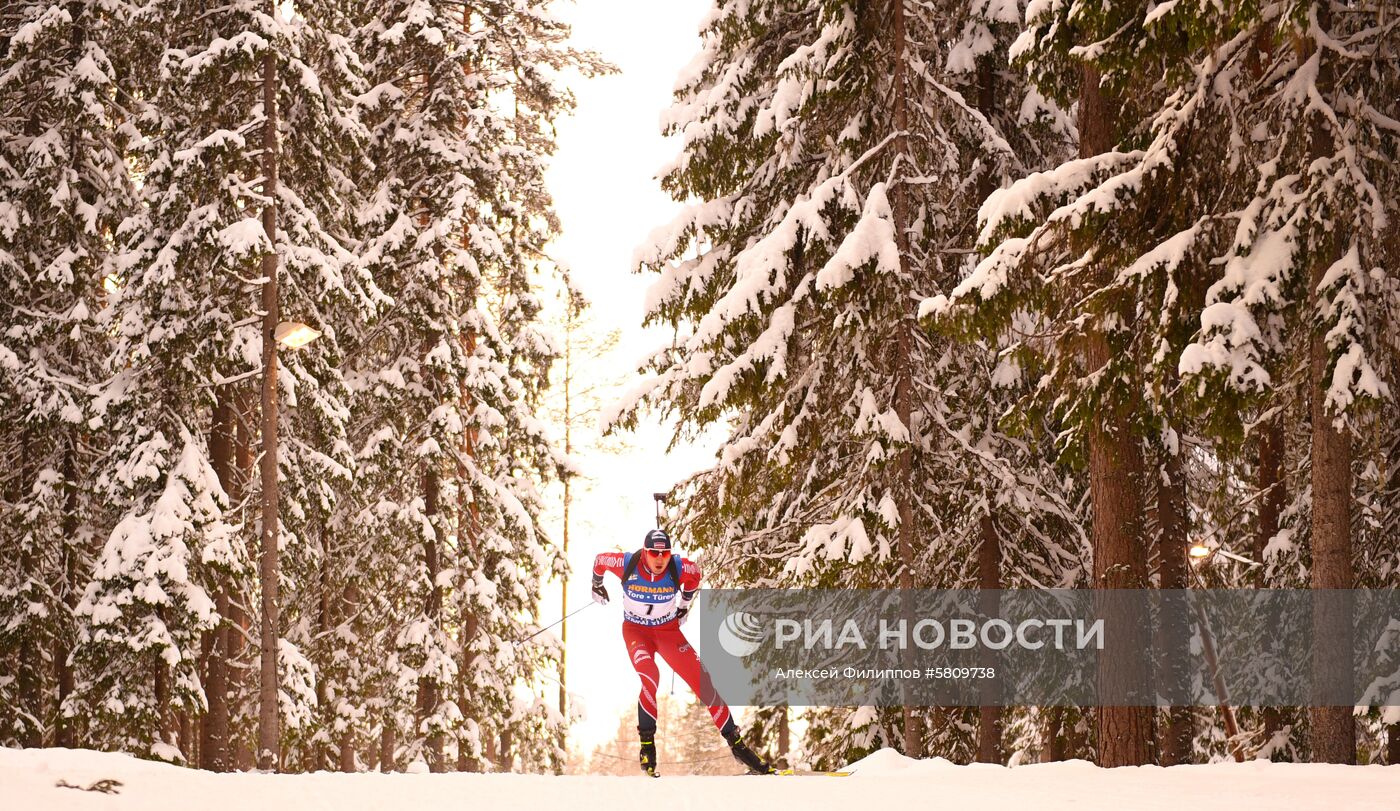 Биатлон. Чемпионат мира. Мужчины. Спринт