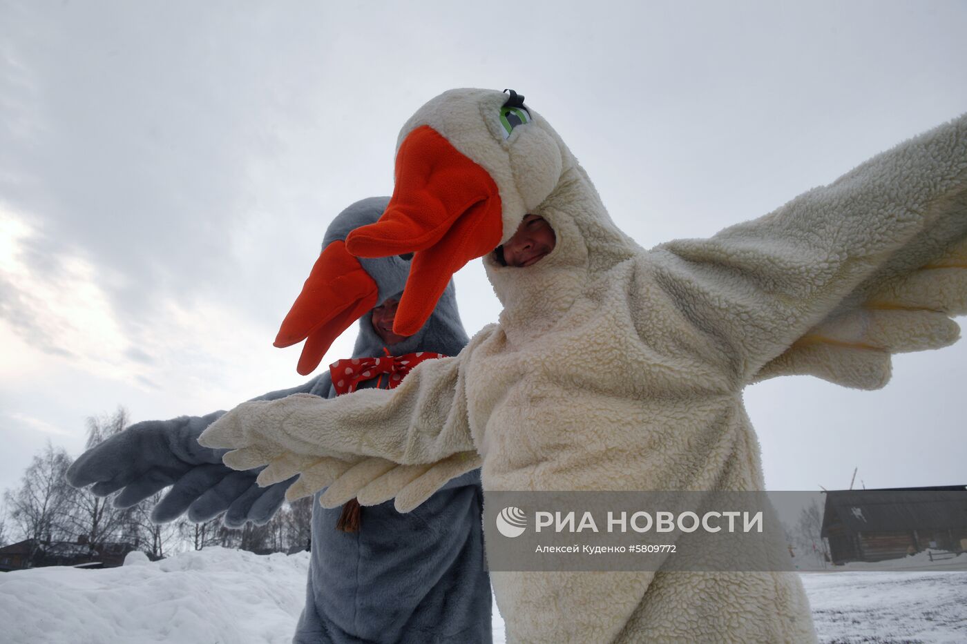 Празднование Масленицы