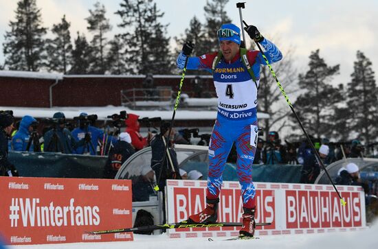 Биатлон. Чемпионат мира. Мужчины. Спринт