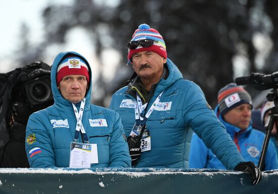 Биатлон. Чемпионат мира. Мужчины. Спринт