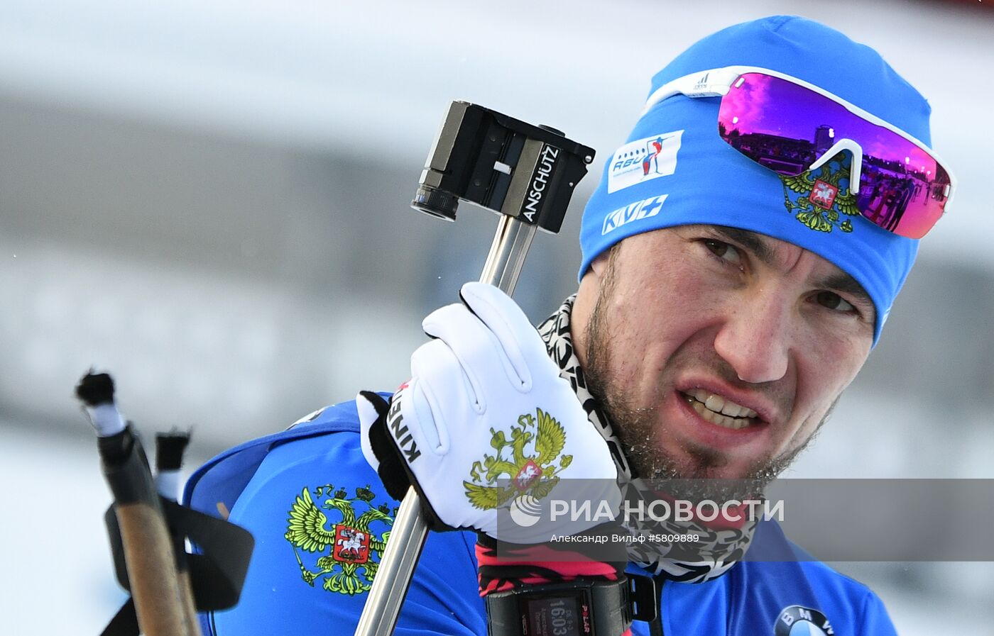 Биатлон. Чемпионат мира. Мужчины. Спринт