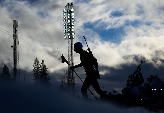 Биатлон. Чемпионат мира. Мужчины. Спринт