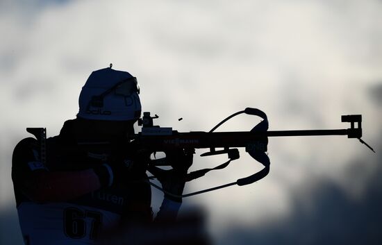 Биатлон. Чемпионат мира. Мужчины. Спринт