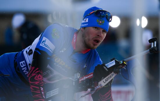 Биатлон. Чемпионат мира. Мужчины. Спринт