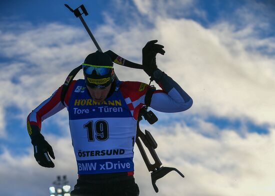 Биатлон. Чемпионат мира. Мужчины. Спринт