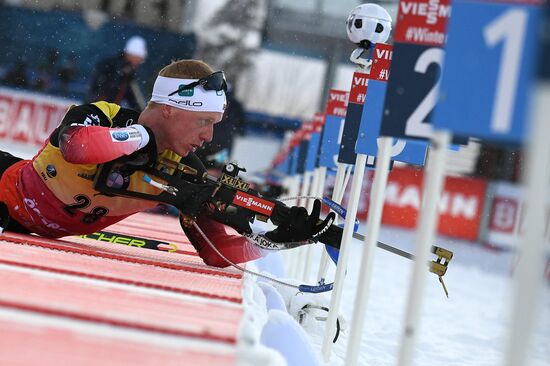 Биатлон. Чемпионат мира. Мужчины. Спринт