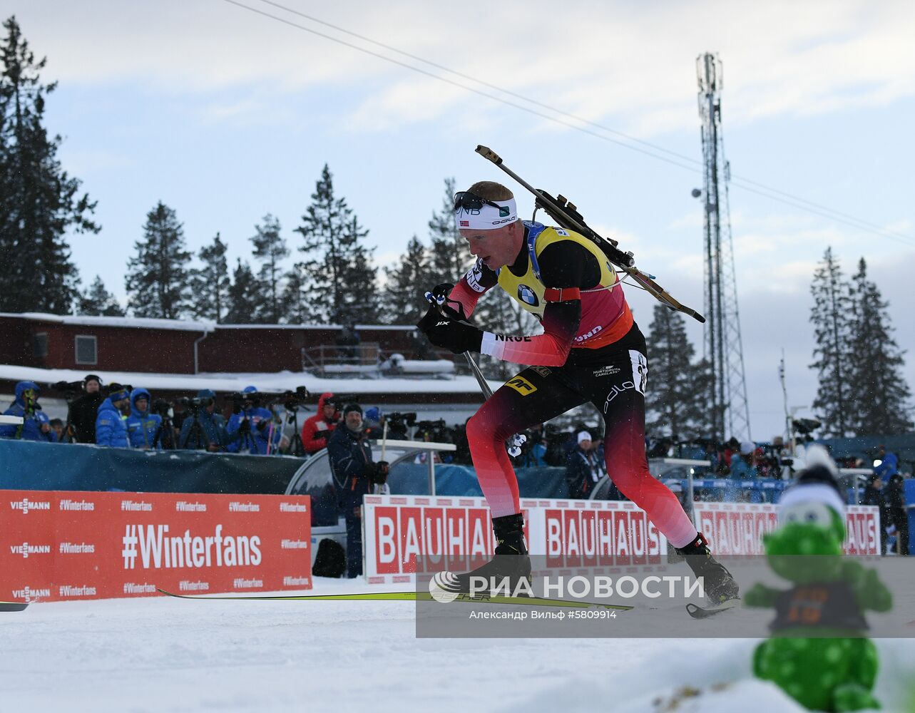 Биатлон. Чемпионат мира. Мужчины. Спринт