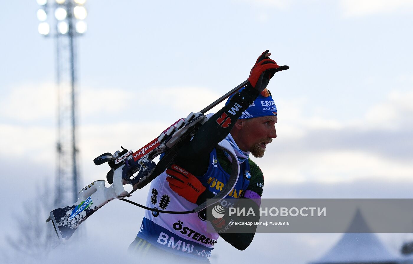 Биатлон. Чемпионат мира. Мужчины. Спринт