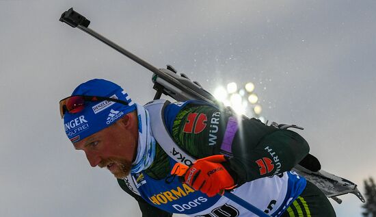 Биатлон. Чемпионат мира. Мужчины. Спринт