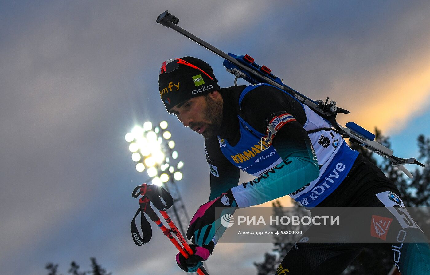 Биатлон. Чемпионат мира. Мужчины. Спринт
