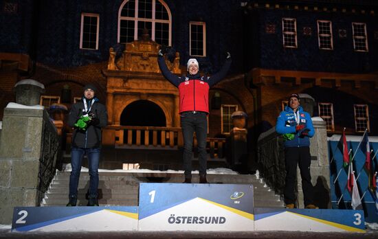 Биатлон. Чемпионат мира. Мужчины. Спринт