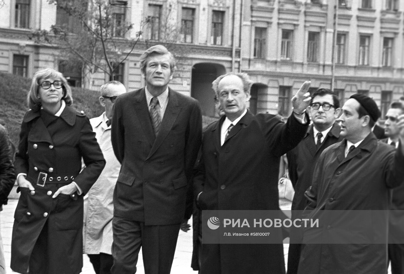 Мэр Нью-Йорка Джон Линдси в Москве