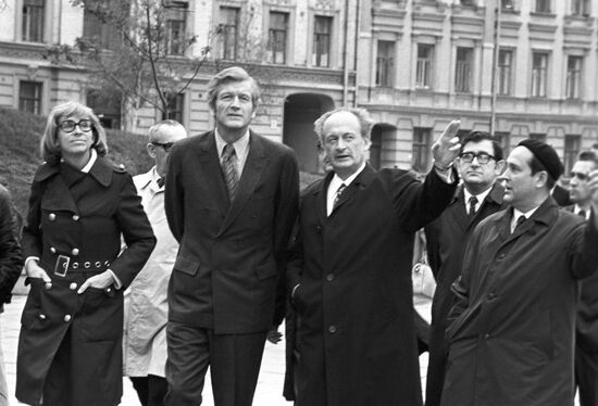 Мэр Нью-Йорка Джон Линдси в Москве