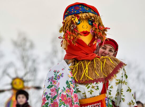 Празднование Масленицы