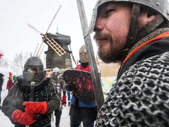 Празднование Масленицы