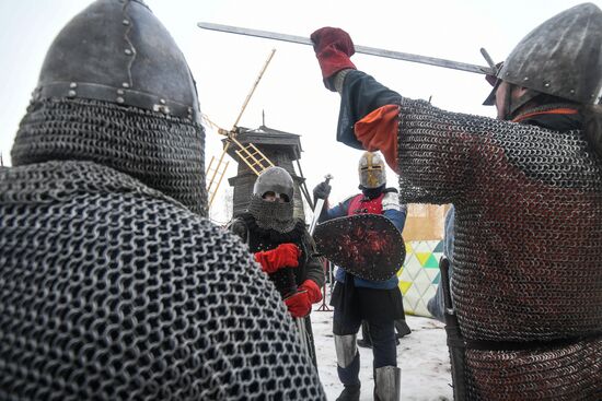 Празднование Масленицы