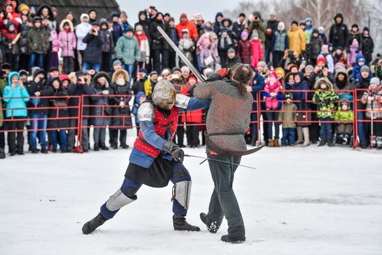 Празднование Масленицы