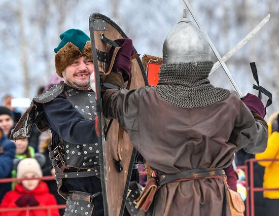 Празднование Масленицы