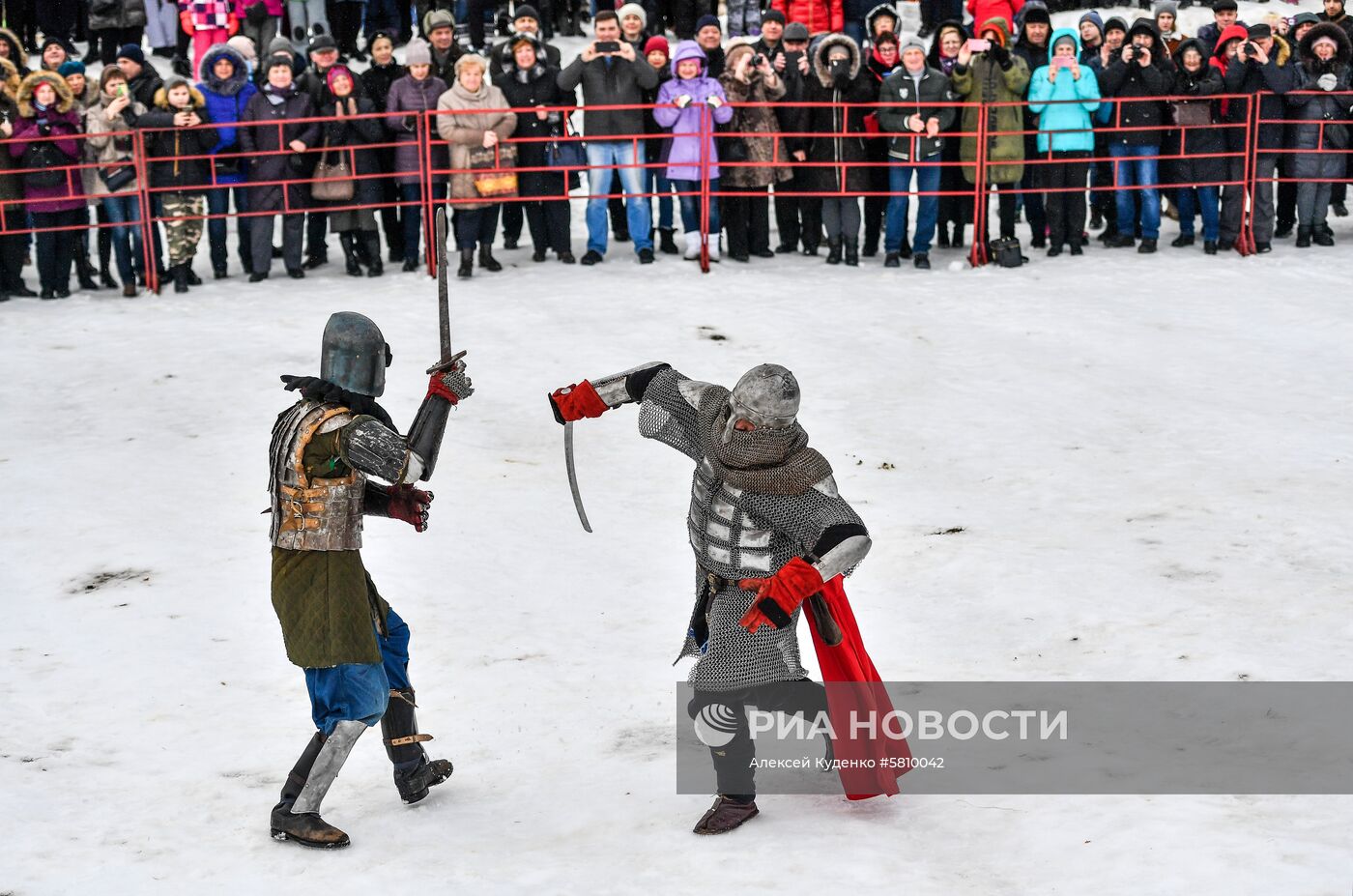 Празднование Масленицы