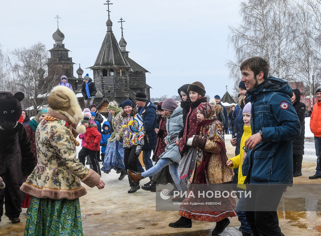 Празднование Масленицы