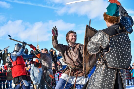 Празднование Масленицы