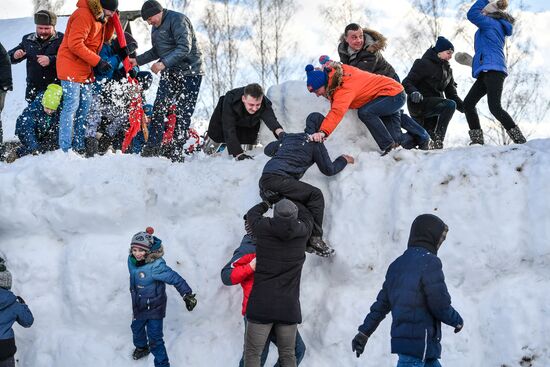 Празднование Масленицы