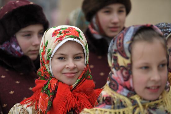 Празднование Масленицы