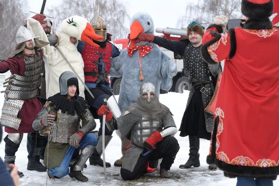 Празднование Масленицы