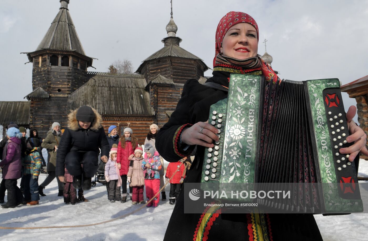 Празднование Масленицы