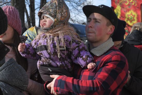 Празднование Масленицы