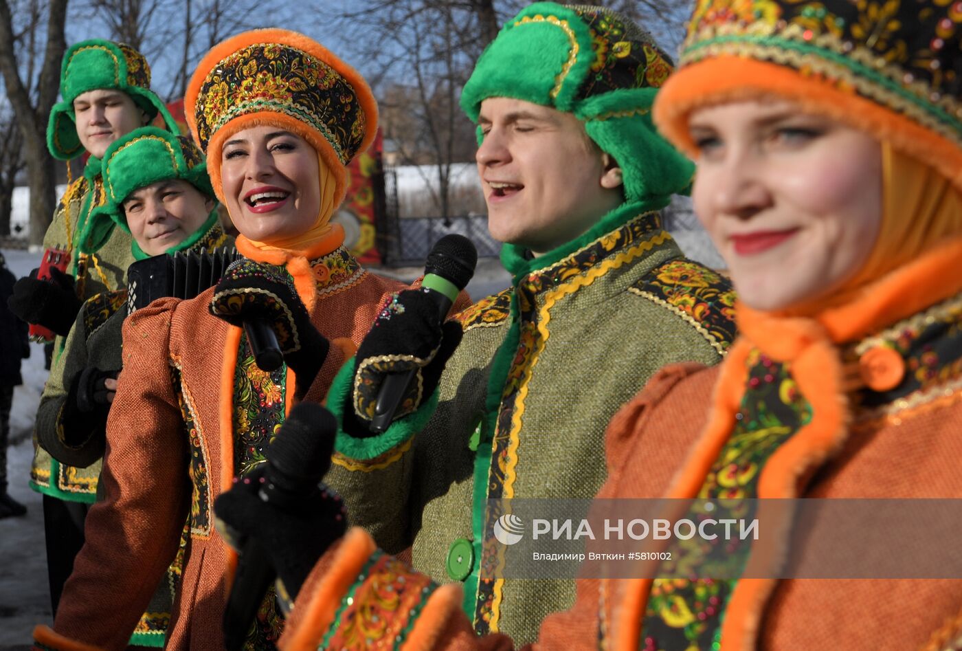 Празднование Масленицы