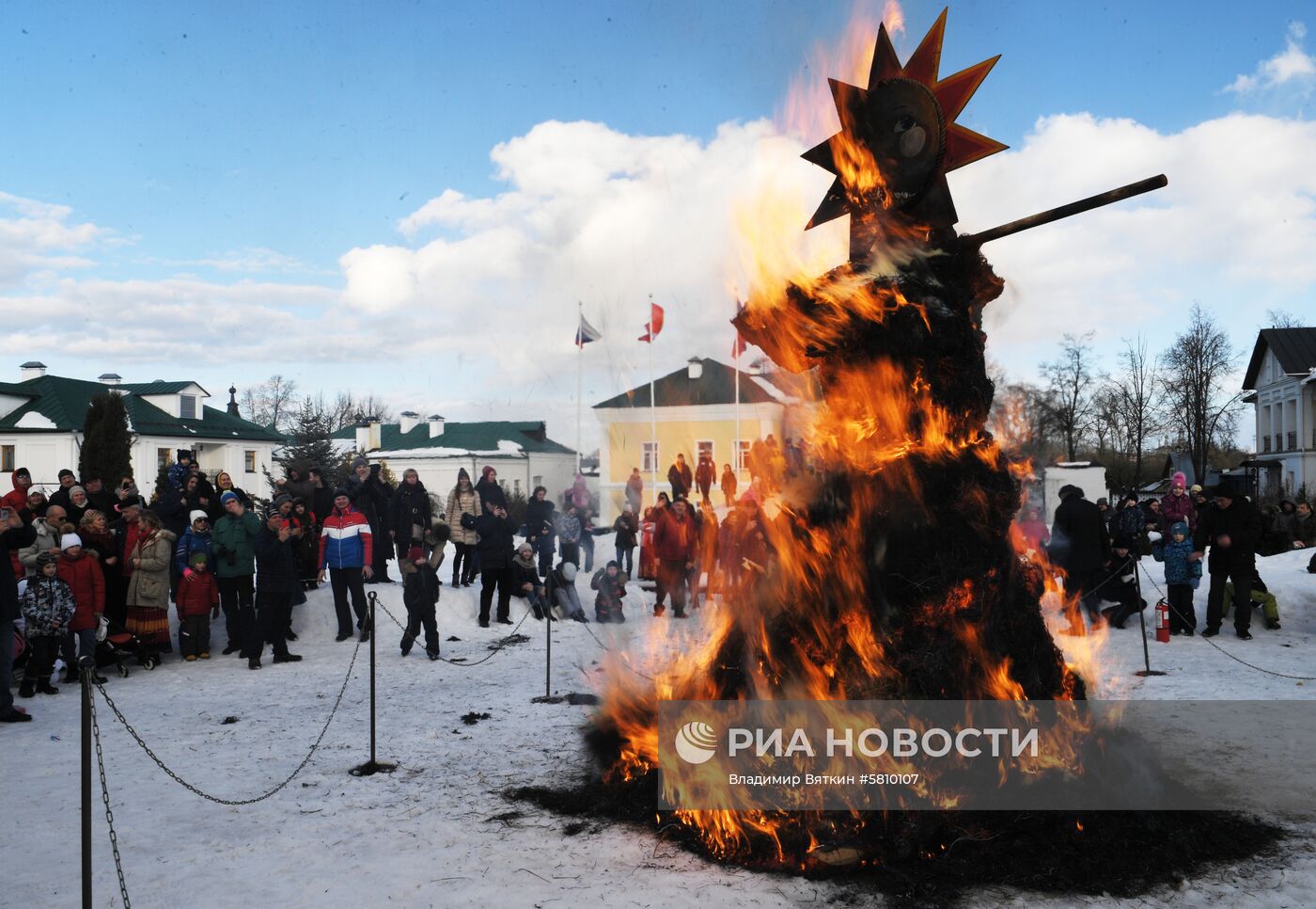 Празднование Масленицы