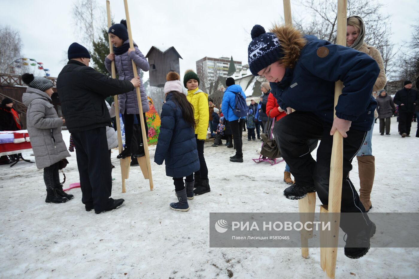 Празднование Масленицы в России