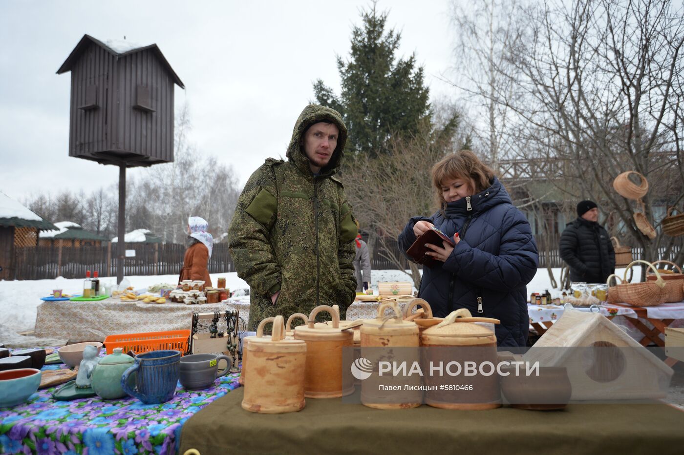 Празднование Масленицы в России