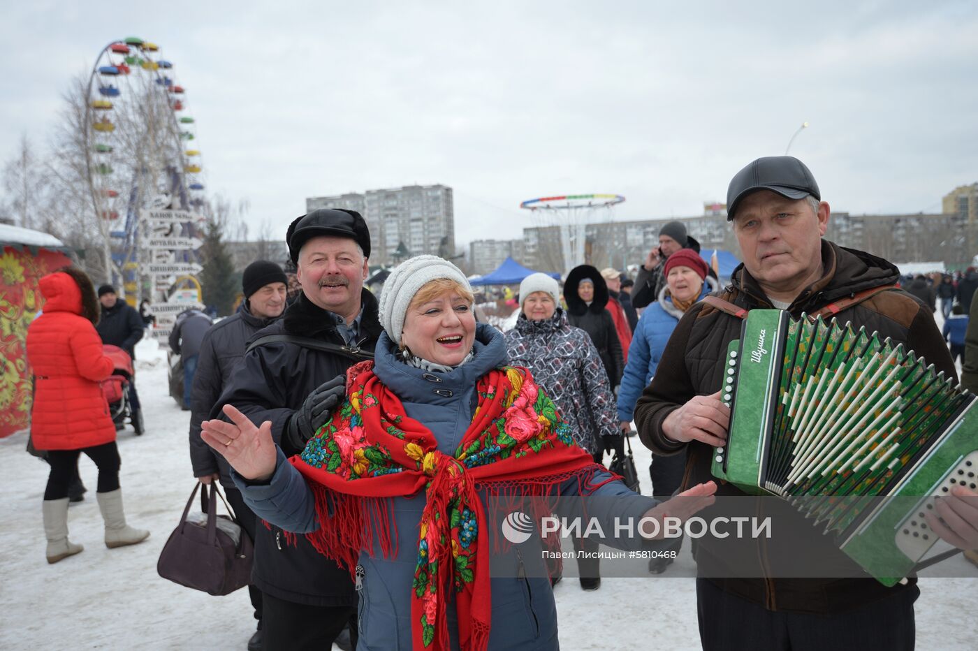 Празднование Масленицы в России