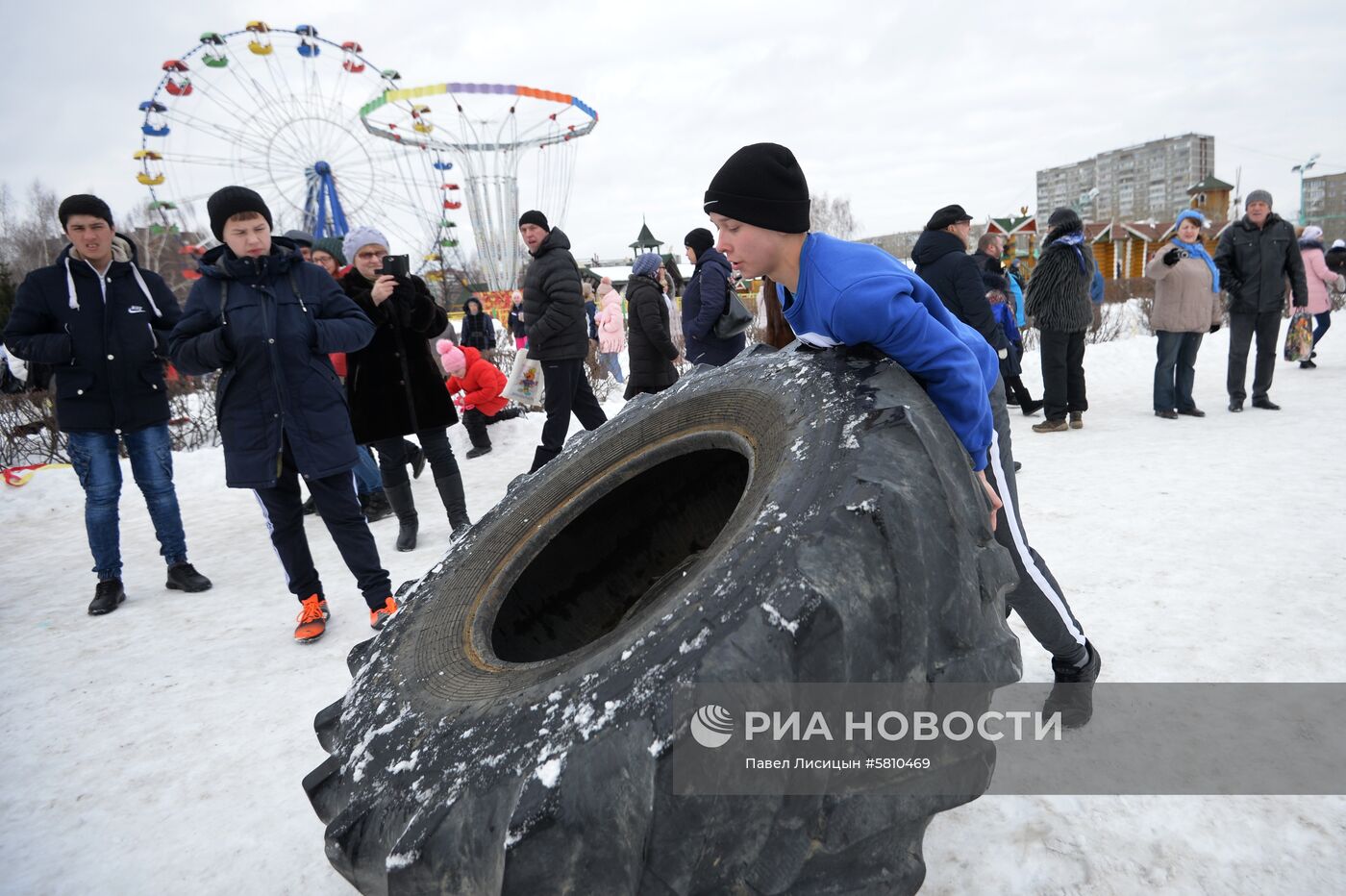 Празднование Масленицы в России