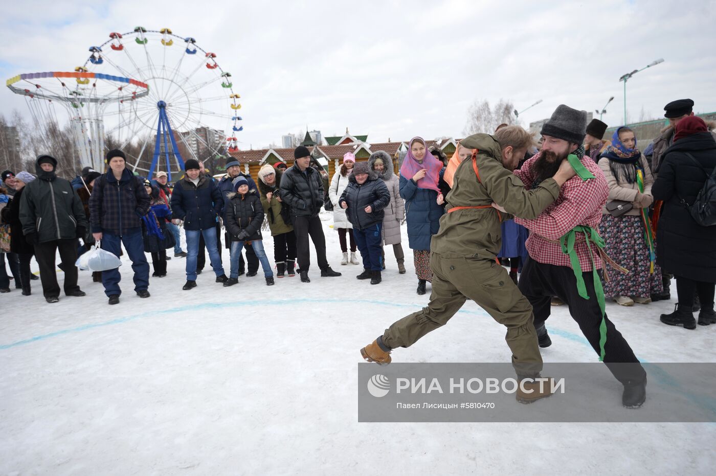 Празднование Масленицы в России