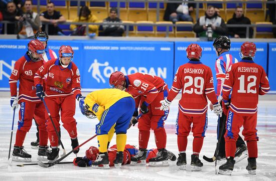 Универсиада-2019. Хоккей с мячом. Мужчины. Финал