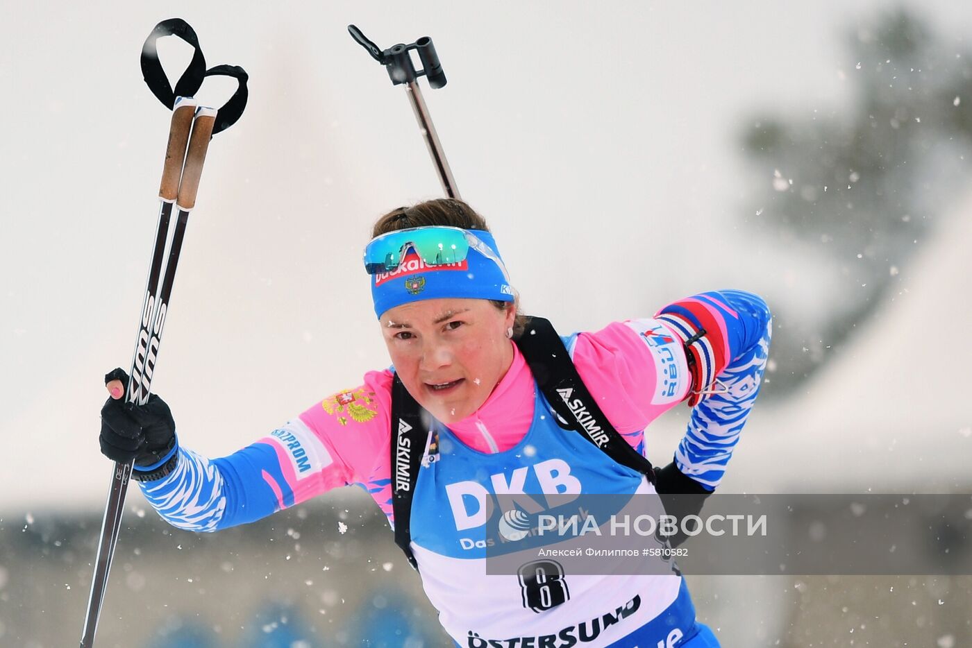 Биатлон. Чемпионат мира. Женщины. Гонка преследования