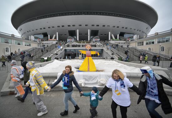 Футбол. РПЛ. Матч "Зенит" - "Уфа"