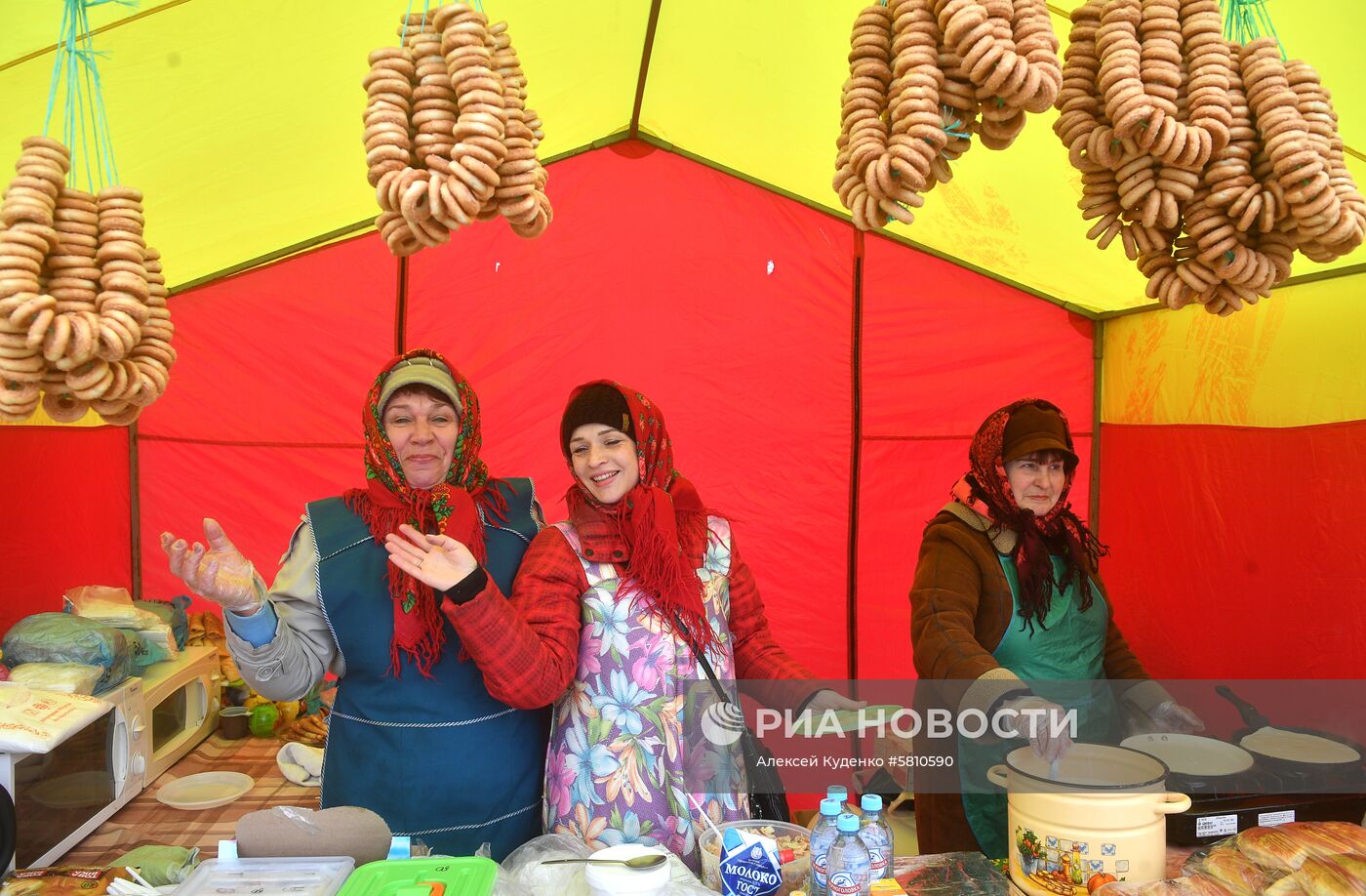 Празднование Масленицы в России